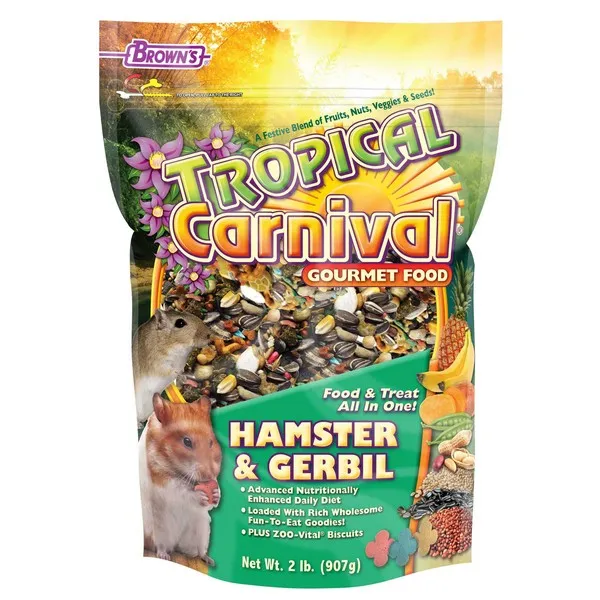 2 Lb F.M. Brown Tropical Carnival Hamster-Gerbil - Health/First Aid
